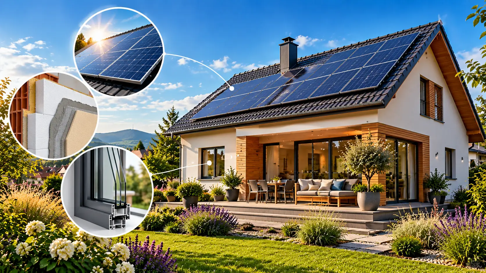 Korszerűsített otthon és energiahatékonysági megoldások